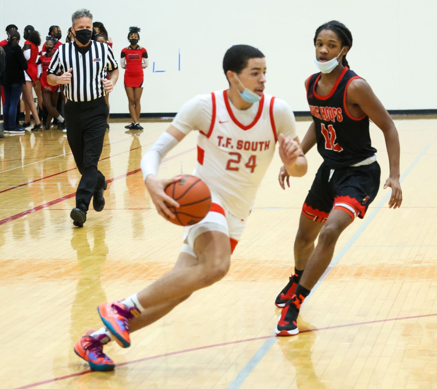 Eisenhower at TF South Boys Basketball